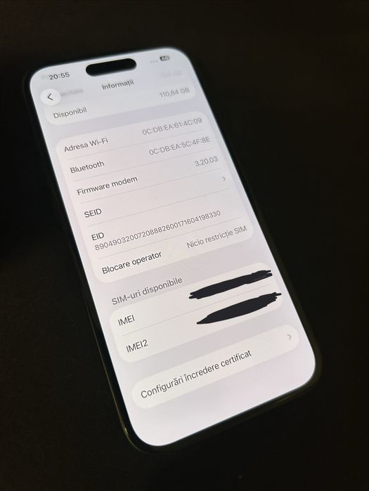 iPhone 15 128gb 90% baterie