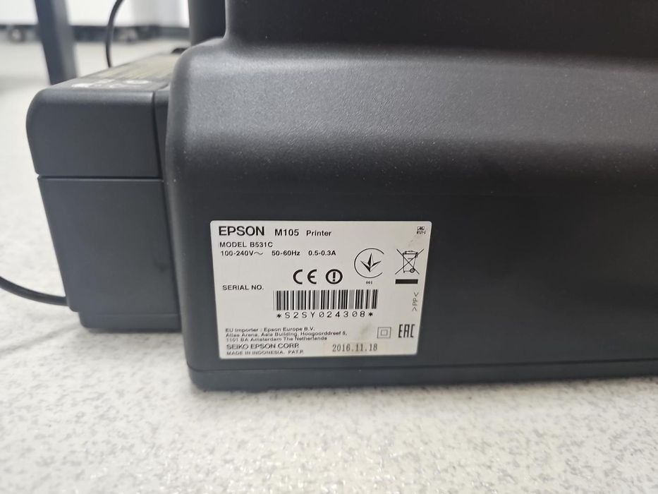 Epson M105 Wi-Fi — черно-белый струйный принтер