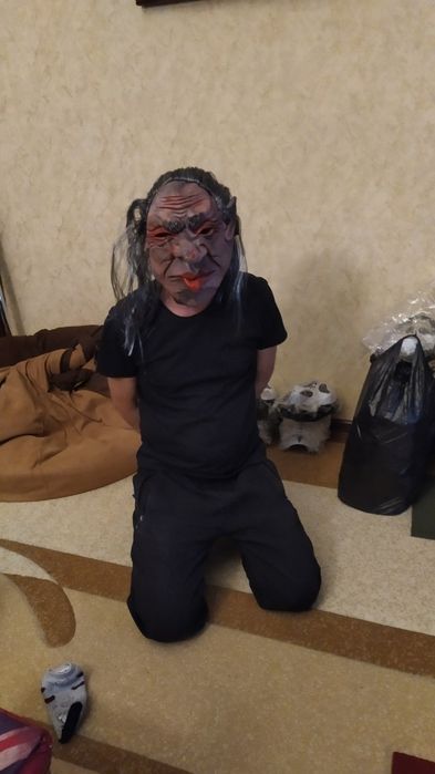 Маски резиновые доя комната страха или Других  мероприятий