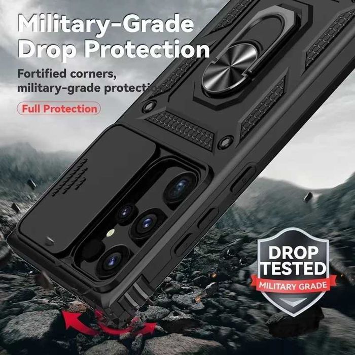 Samsung Galaxy S25 Ultra - Удароустойчив Кейс Гръб CamShield