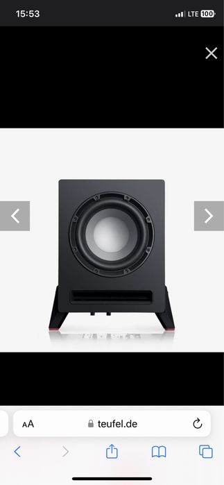 Subwoofer activ Teufel T10 germania