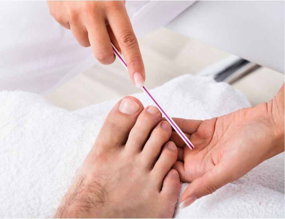 Мужской педикюр и маникюр!