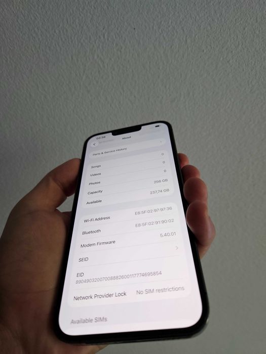iPhone 13 Pro Max 256 gb neverlock 86% bateria.