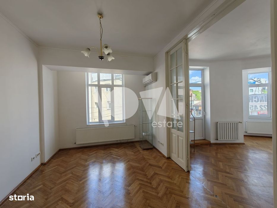 De închiriat: apartament 4 camere stradal- pretabil birou - Cotroceni
