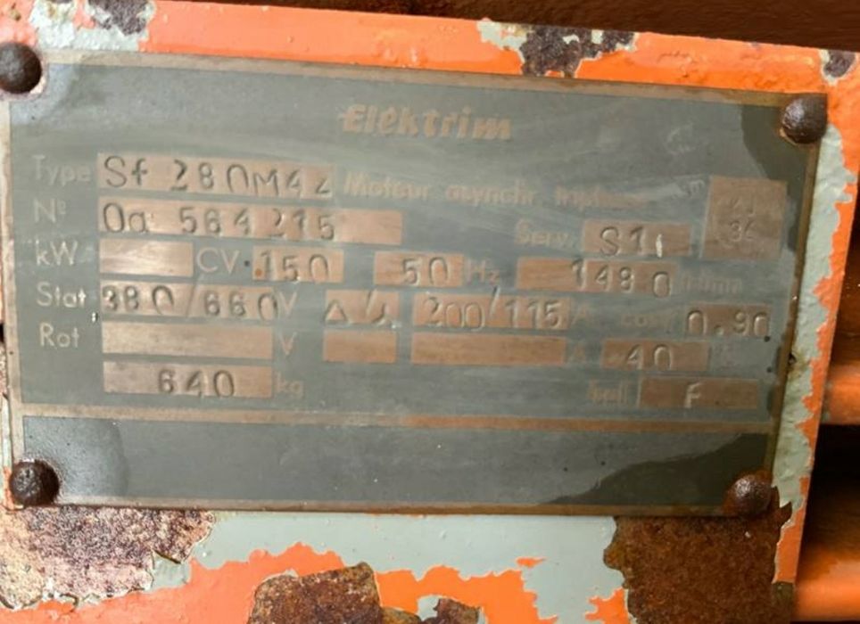 Motor electric trifazat 110kW, 1500rpm, 380V