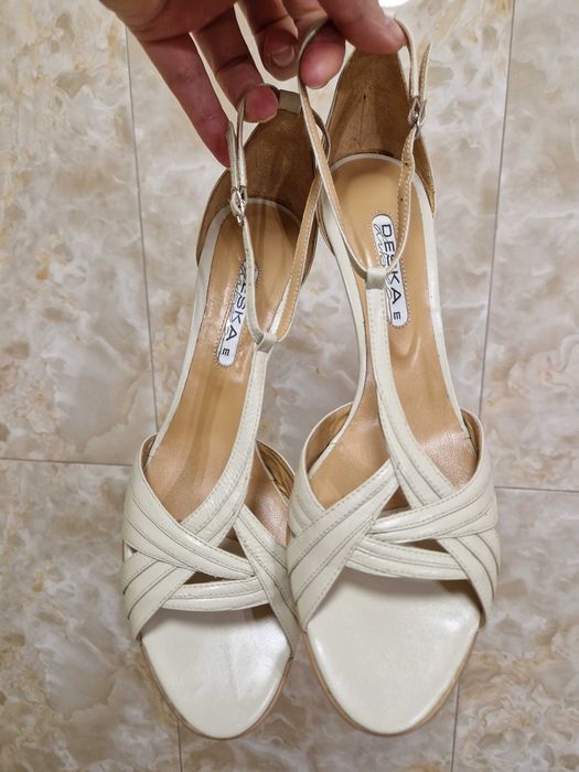 Sandale piele nude mar. 40