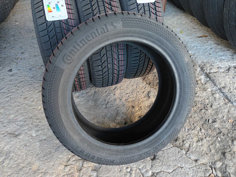4 Нови зимни гуми 205/55 R17 Continental WinterContact TS870P 91H