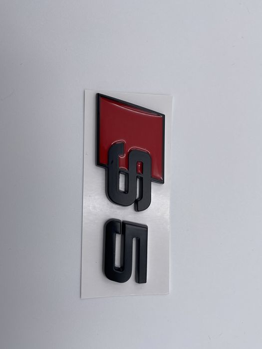 Set Embleme Audi S5 negru