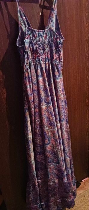 Дамска копринена рокля