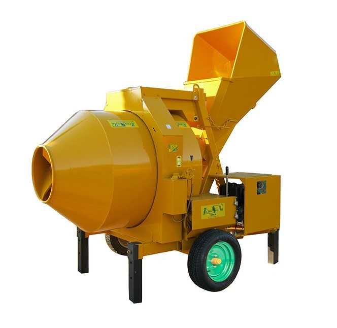 Betoniere semi-automate diesel sau electrice de la Lino Sella Italia - 360l, 520, 750l, 1000l, 1200l, 1500 litri