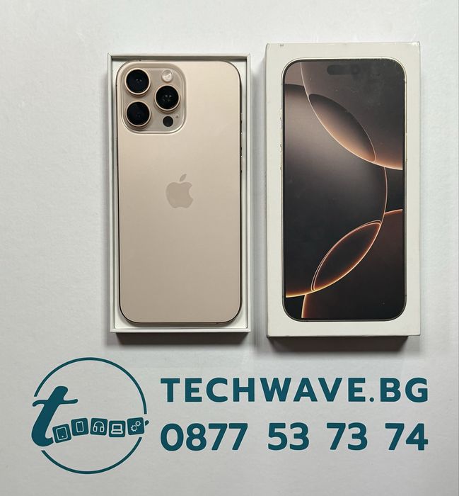 iPhone 16 Pro Max 512GB Desert Titanium 92%