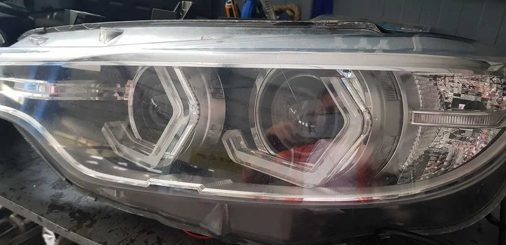 Kit Lupe+ Kit Led 120W + Angel Eyes Iconic Led M4 pt BMW F30/F31/F34