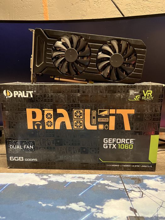 Видеокарта Gtx 1060 6 gb