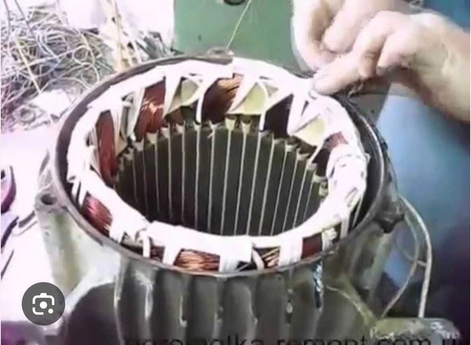 Ремонт перемотка электродвигателей