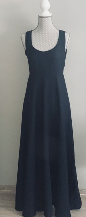 Rochie de seara superba cu maneci detasabile NAVY BLUE