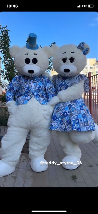 Мишка тедди на пркат