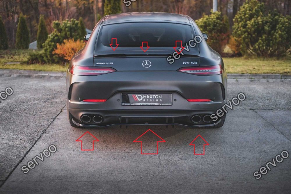 Pachet Body kit Mercedes AMG GT 53 4-Door Coupe 2018- v1 - Maxton