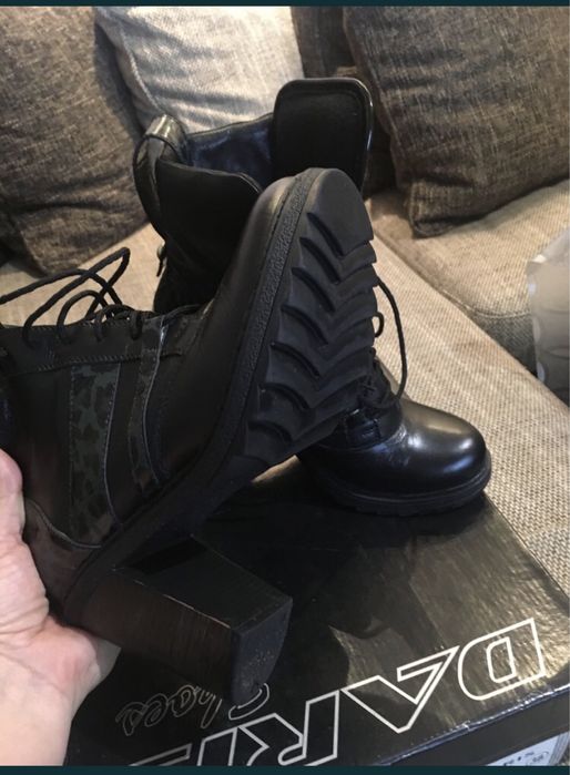 Боти Дарис естествена кожа