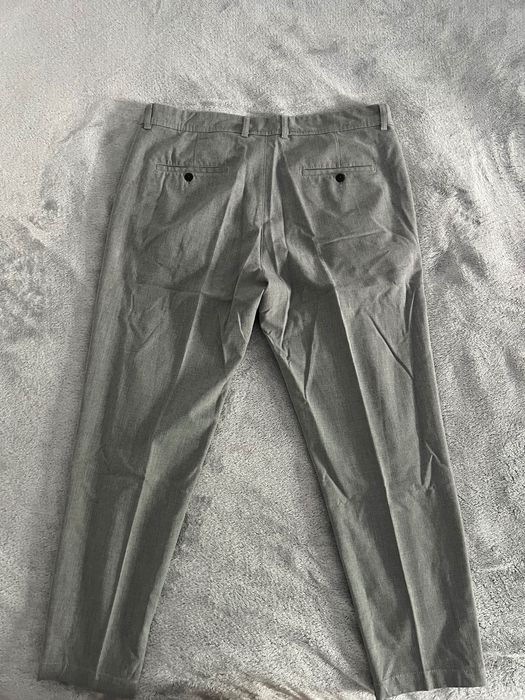 Pantaloni Zara gri eleganti