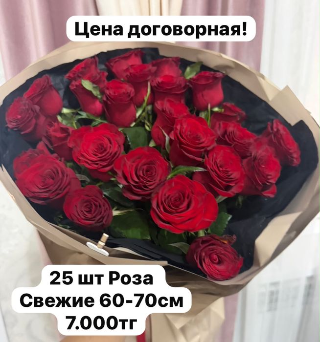 Цветы розы букет