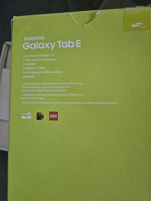 Tableta Samsung Galaxy Tab E