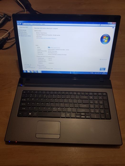Laptop Acer Aspire model 7750G