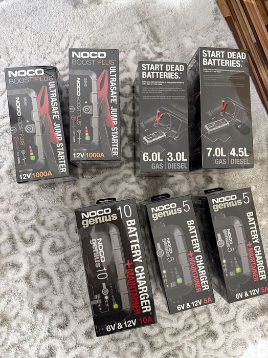 Incarcator de Baterii 5A NOCO GENIUS10EU pentru Vehicule