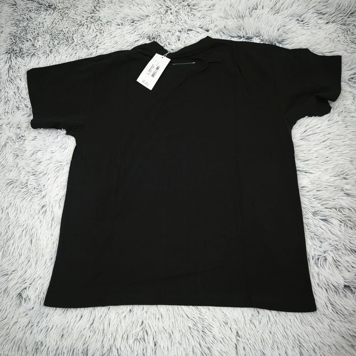 MAISON MARGIELA тениски оувърсайз унисекс в черен цвят НОВИ