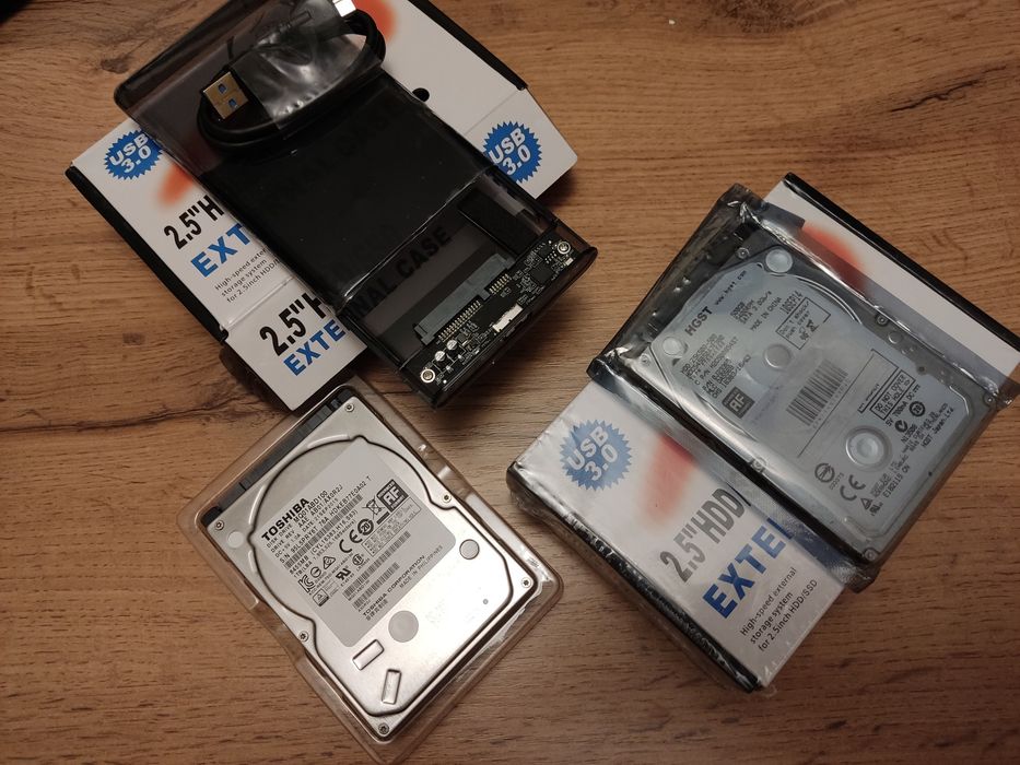 Внешние HDD и SSD диски