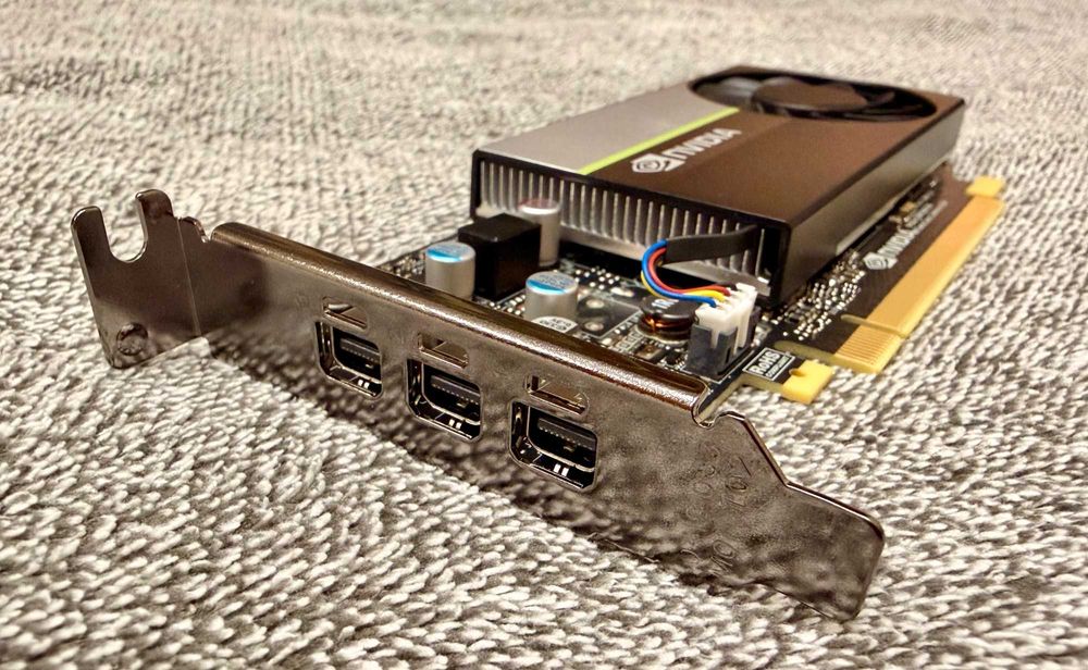 NVIDIA T400 4GB LP Single Fan