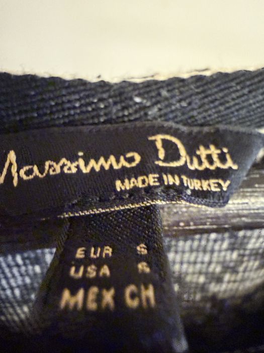 Massimo Dutti Блуза с широк 3/4 ръкав и ресни