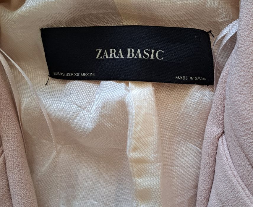 Дамски блейзър,сако,пепел от рози,Zara ХS