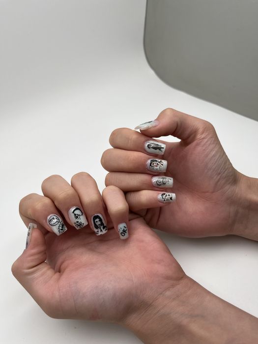 маникюр гель покрытие