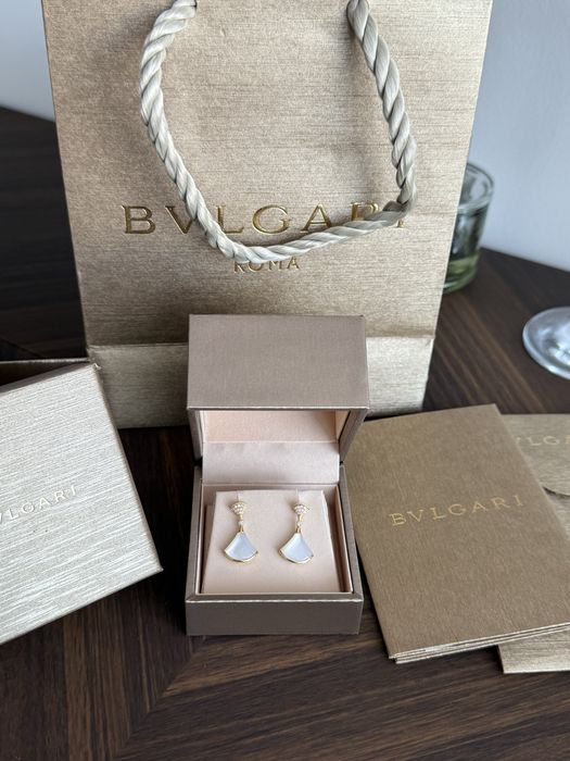 Bvlgari серьги 750 проба