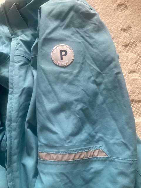 Детско ски зимно яке размер 140 цвят син - Polarn O. Pyret