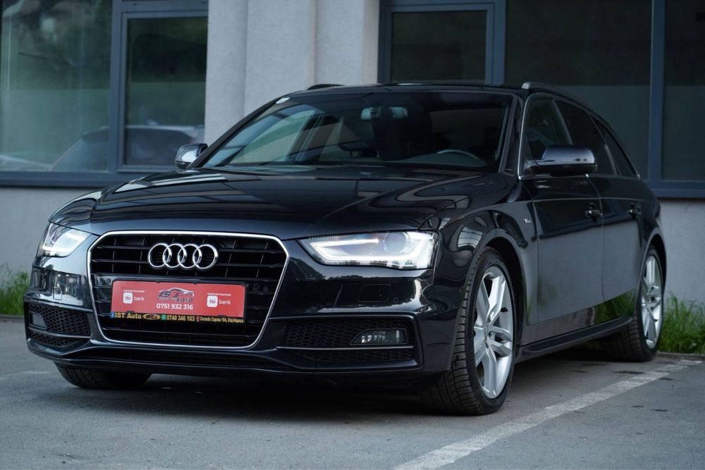 Audi A4 2013 3xS-Line 2.0Diesel 177cp ~ RAR Efectuat ~ Garantie 12Luni Motor Cutie Volanta ~ Transport gratuit la domiciliu ~ Distributie + Ulei Cadou