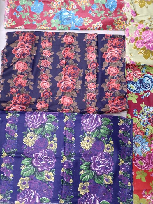 Ткани хлопок 100 процентов СССР советские 70х годов