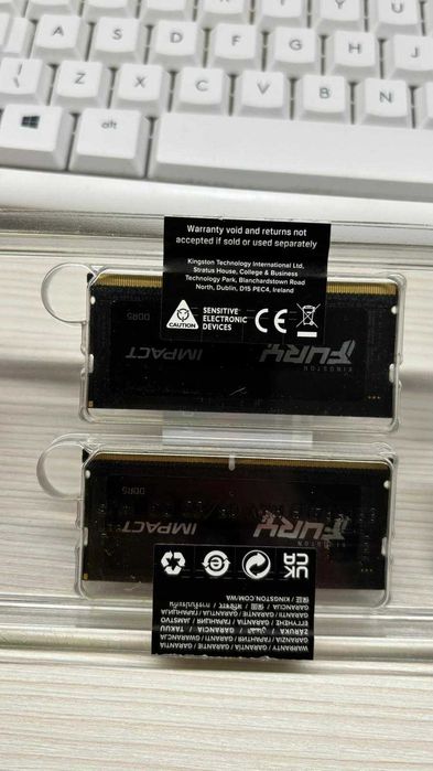 Kit RAM laptop Kingston FURY Impact 16GB 2x8GB DDR5 4800 CL38
