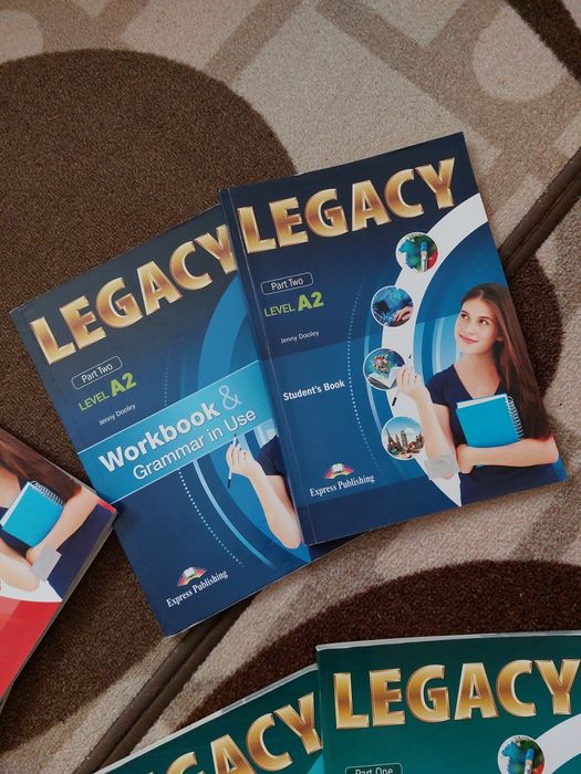 LEGACY учебници и учебни тетрадки по английски език
