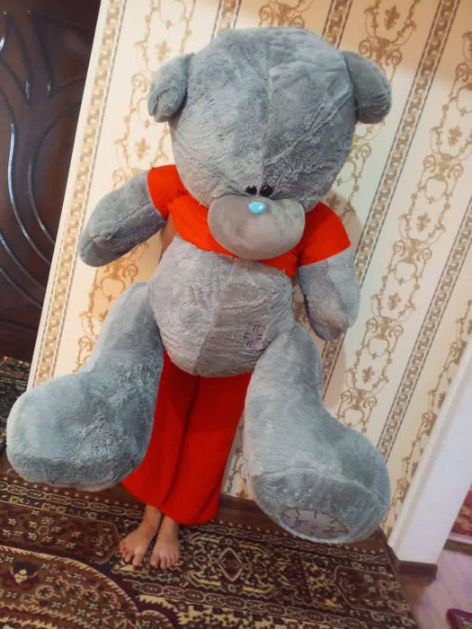 Katta Teddy-yumshoq oʻyinchoq