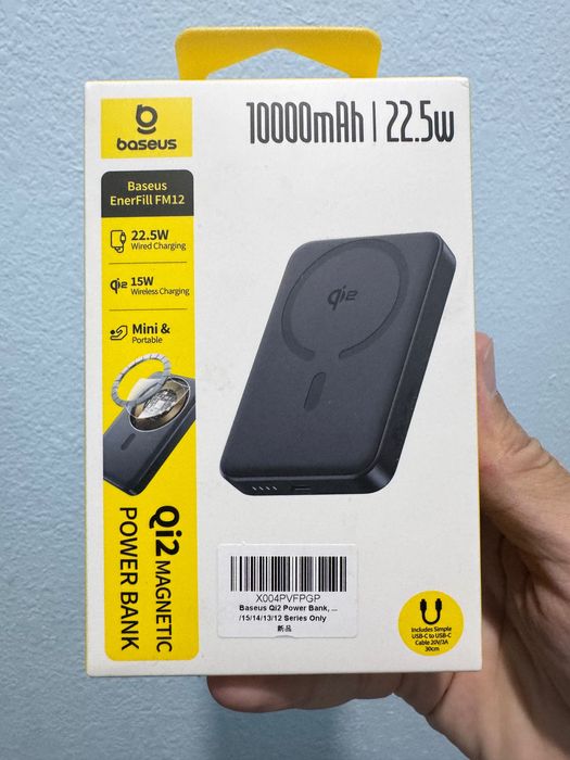 Baseus Airpow 2 Qi2 Magsafe Power bank 10000mAh 22W