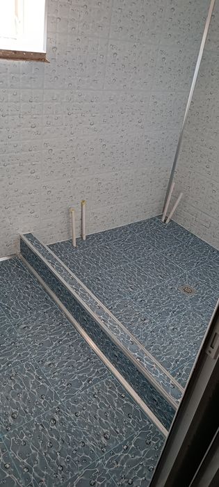 Кафел ишларини киламиз