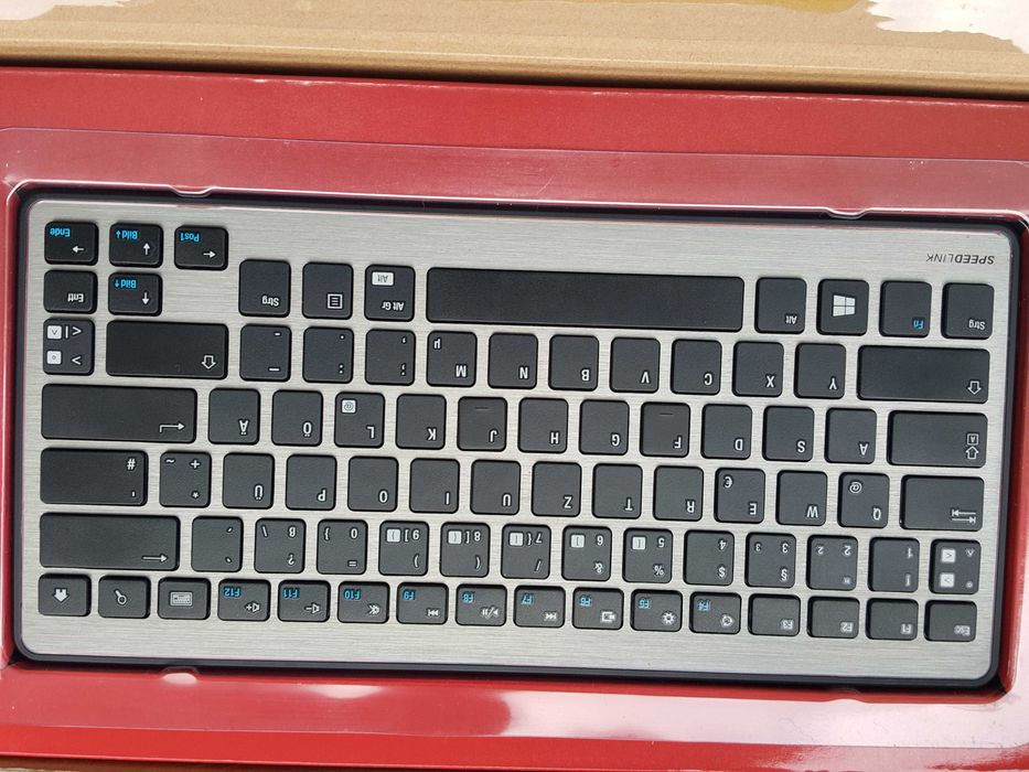 Клавиатура bluetooth Speedlink Carex, Черна