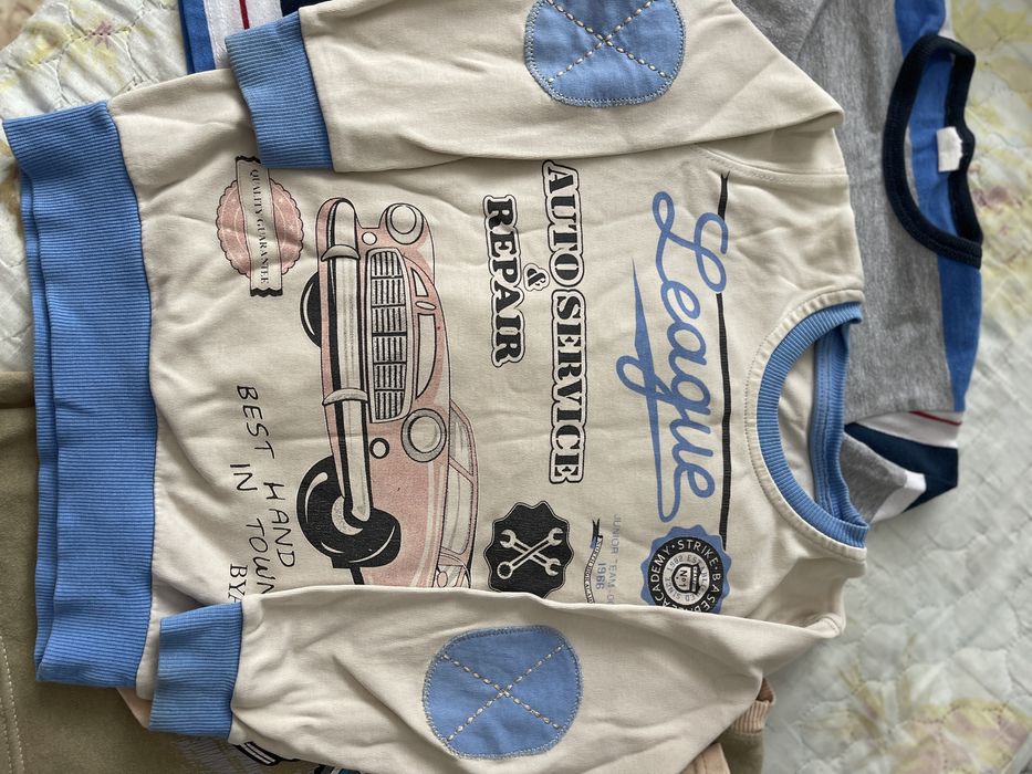 Кофта пуловер с длинным рукавом для мальчика