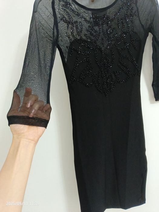 Платье трикотажное