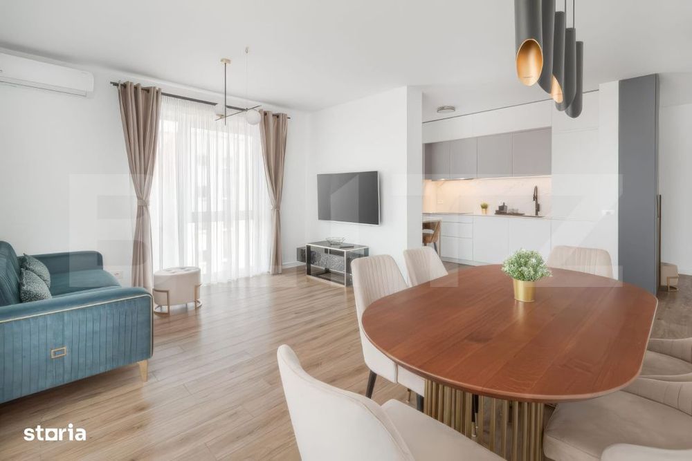 Apartament 3 camere Prima Onestilor, balcon 18 mp, parcare subterana