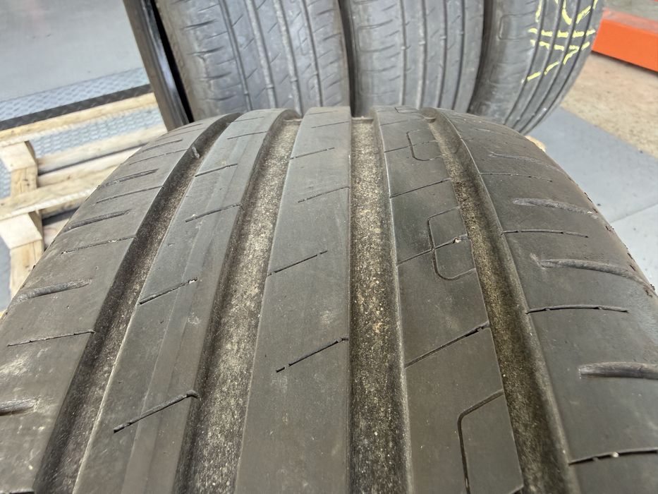 4бр. ОТЛИЧНИ Летни Гуми С Борд 215/55R/17 -GOODYEAR- DOT:1020- 6.6мм.+5.3мм. *120€ за 4бр.*