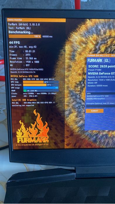 Продам HP Pavilion Gaming i5-10