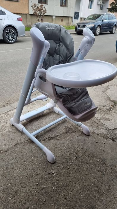 2 in 1: Scaun inalt si leagan Indigo