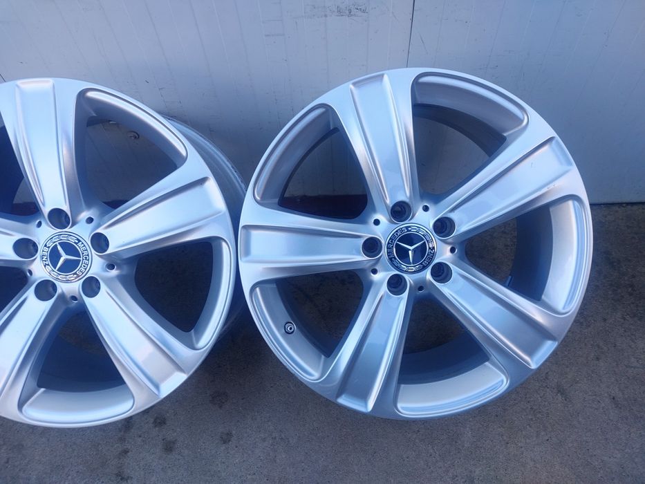 Jante aluminiu originale r18 / Mercedes Vw Audi Skoda Seat / 5x112